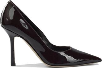 Ninalilou Bordeaux hakken voor vrouwen - Dames - Pumps - Bruin - 40 EU - Leer - Schoenen