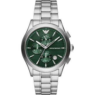 Emporio Armani Paolo Heren Horloge Zilverkleurig AR11529