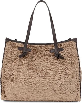 Gianni Chiarini Grote Shopper - Dames - Shoppers - Beige - ONE Size - Katoen - Tassen