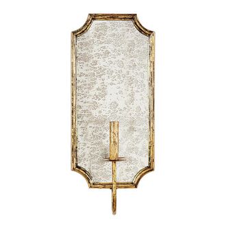 Ballard Designs Cora 1-Light Antique Mirror Sconce - Ballard Designs