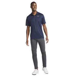 Nike Heren Victory Dri-FIT Golf Poloshirt (Marine, Wit)
