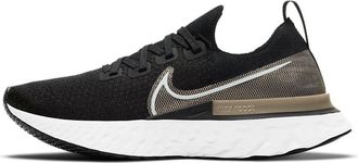 Nike (WMNS) Nike React Infinity Run Flyknit Premium Black Metallic Gold Silk CZ2861-001