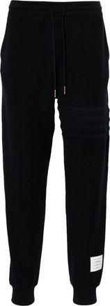 Thom Browne Trainingsbroek met vier strepen - Blauw