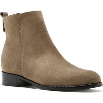 La Canadienne Klive City Dry Waterproof Bootie in Caribou Suede at Nordstrom Rack, Size 8.5