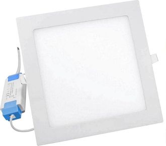 Trade Shop Trade Shop Traesio - Trade Shop - Pannello Led Quadrato Incasso 18 W Con Driver Cct 3000k 4000k 6500k P205a-q3c