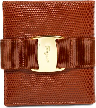 Ferragamo 1990-2010 Vara wallet - women - Leather - One Size - Brown