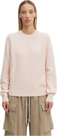 Barbour Woodhouse Gebreide Trui - Dames - Ronde hals truien - Roze - M - Wol - Truien & Vesten