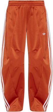 adidas Broeken, Dames, Oranje, XL, Polyester, Firebird Barrel Pants