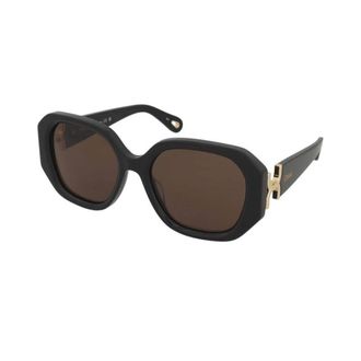 Chlo&eacute; Sunglasses - female - Chlo&eacute; - Sunglasses - Black - 56 MM - Accessories