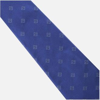 Dunhill Mens Dunhill Tie - Navy - Size: ONE size