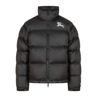 Burberry EKD High-Neck Puffer Jacket - Jackets - Hombre - Negro - XL