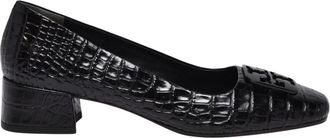 Tory Burch Decollet&egrave; - Dames - Pumps - Zwart - 40 EU - Leer - Schoenen