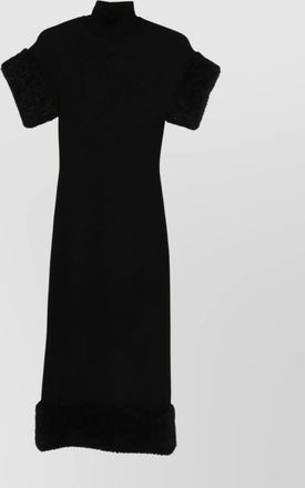 Moschino knee length dress high neckline