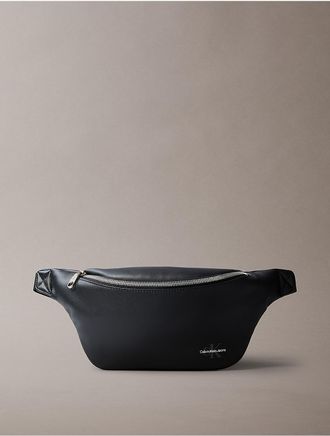 Calvin Klein Jeans Calvin Klein Mens Monogram Logo Waistpack - Black - OS
