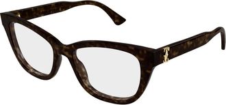 Cartier Cat-eye Frame - Dames - Accessoires - Bruin - Maat: 53 MM