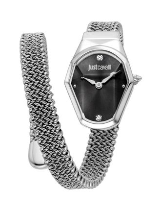 Just Cavalli Womens Snake 316L Stainless Steel Watch