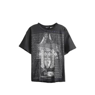Enfants Riches Deprimes Hollywood Couronne Graphic-print Distressed T-shirt