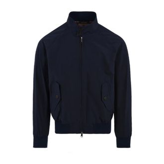 Baracuta Bomber Jackets, male, Blue, Size: S G9 Harrington Jacket