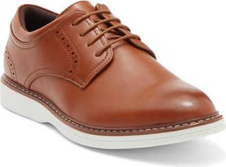 Rush by Gordon Rush Brogue Plain Toe Derby in Cognac at Nordstrom Rack, Size 10.5