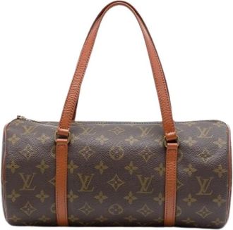 Louis Vuitton Pre-owned Papillon 30 - Dames - Vintage Handtas - Bruin - ONE Size - Vintage