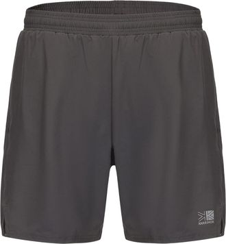 Karrimor Heren 2 in 1 Hardloopshort (Houtskool)