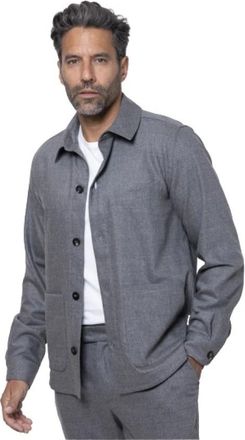 04651/ Hombre, Camisas, Gris, Talla: S