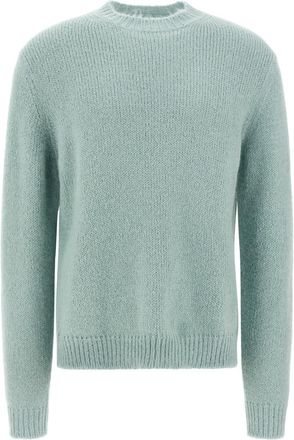 Jil Sander Light Blue Alpaca wool sweater
