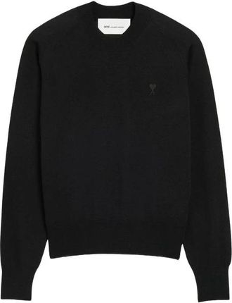 Ami ADC Sweater - Dames - Ronde hals truien - Zwart - M - Wol - Truien & Vesten