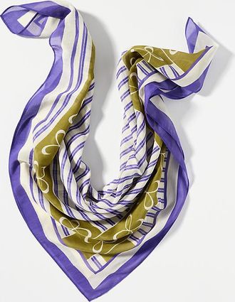 Maeve Large Silk Blend Scarf