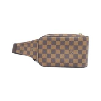 Louis Vuitton Pre-owned Belt Bags, male, Brown, Size: ONE SIZE Pre-owned Geronimos Damier Shoulder Bag