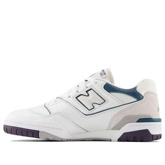 New Balance 550 White Purple Green BB550WCB