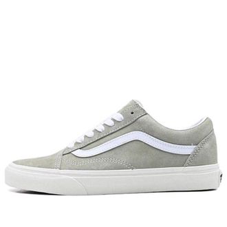 Vans Unisex Old Skool Low-Top Sneakers Gray/Green VN0A5KRFB32