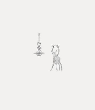 Vivienne Westwood Monette Small Earrings Silver Women