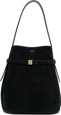 Toteme Borsa a secchiello con cintura - Nero