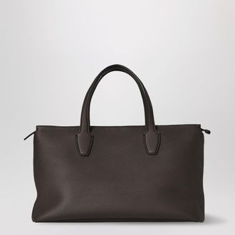 The Row Marcel Dark Brown Leather Bag