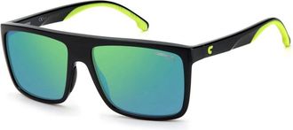 Carrera Vierkante acetaat zonnebril met UV-bescherming - Heren - Zonnebrillen - Zwart - ONE Size - Accessoires