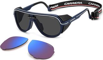 Carrera EVEREST/S FLL/IR Mens Sunglasses Blue Size 59