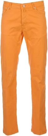 Kiton Hombre, Pantalones, Naranja, Talla: W33
