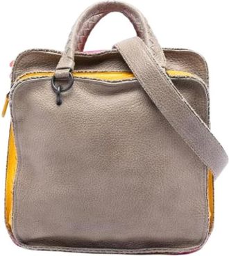 Bottega Veneta Pre-owned Handbags, female, Multicolor, Size: ONE SIZE Pre-owned Satchel