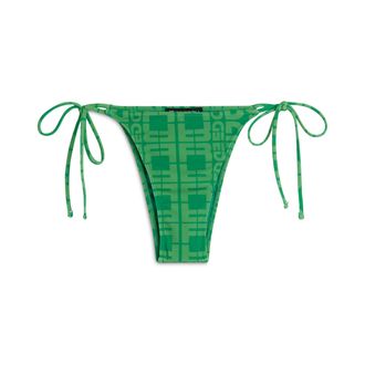 Freddy Slip bikini con logo all over e chiusura a laccetti