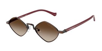Emporio Armani EA2182 345513 Mens Sunglasses Brown Size 50