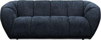 DRAWER Sofá de 3 plazas en tela - Azul