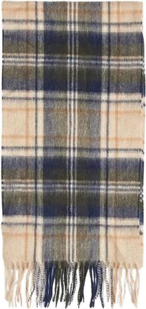 Barbour New Check Tartan Scarf - unisex - Wintersjaals - Veelkleurig - ONE Size - Wol - Accessoires