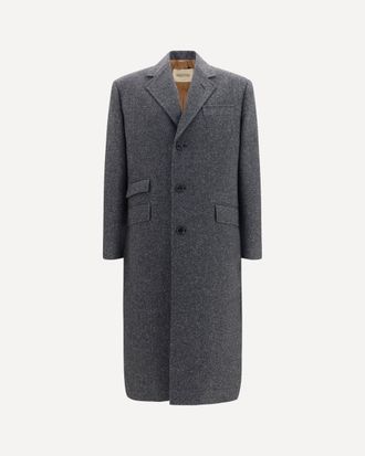 Valentino Long single-breasted Coat Male 52