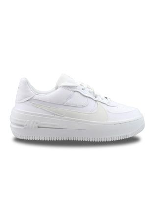 Nike DJ9946-100 Air Force 1 PLT.AF.ORM Women White/Summit White-White-White UK 5.5