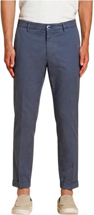 Mason's Milano Chino Broek - Heren - Chinos - Blauw - 2XL - Katoen - Broeken