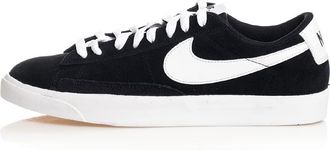 Nike Blazer Low PRM VNTG Suede Mens Trainers 538402 Sneakers Shoes (UK 6 US 7 EU 40, Black White 004)