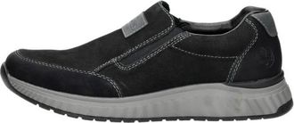 Rieker Sportief Sneakers - Dames - Sneakers - Zwart - 40 EU - Leer - Schoenen