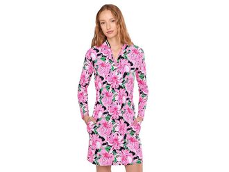 Lilly Pulitzer Love Active Dress UPF 50+ Womens Dress Onyx : XXS, Nylon/Spandex