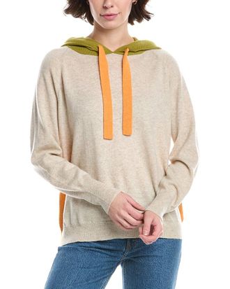 Brodie Contrast Wool & Cashmere-Blend Hoodie
